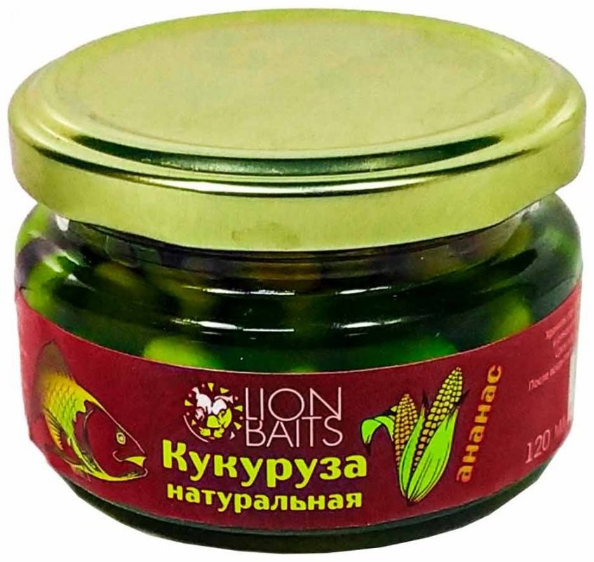Прикормка Lion Baits LBCS-022 ананас 0.01 кг купить,NaN