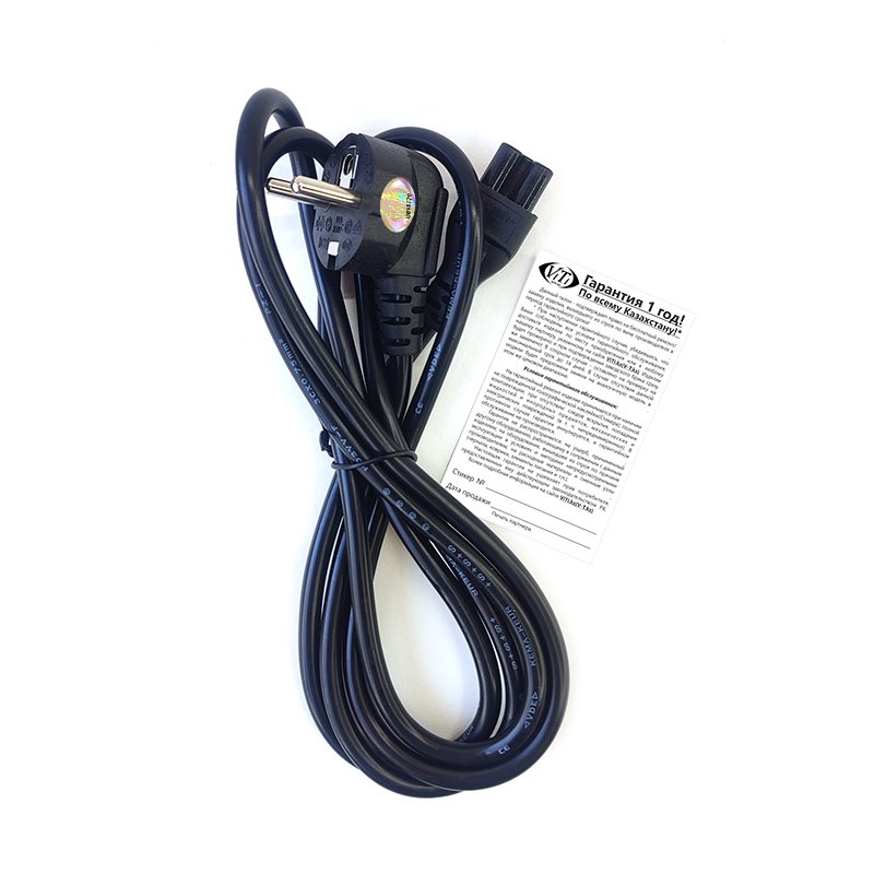 Кабель питания ViTi C5 1.8м черный