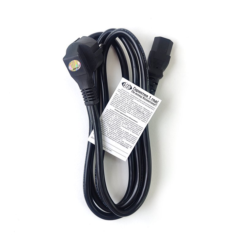 Кабель питания ViTi C13 1.5 1.8м черный