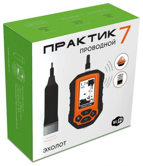 Эхолот Практик 7 проводной купить,NaN
