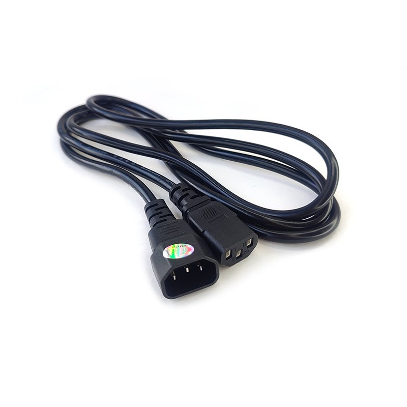 Кабель питания ViTi С13-С14 1.8м черный