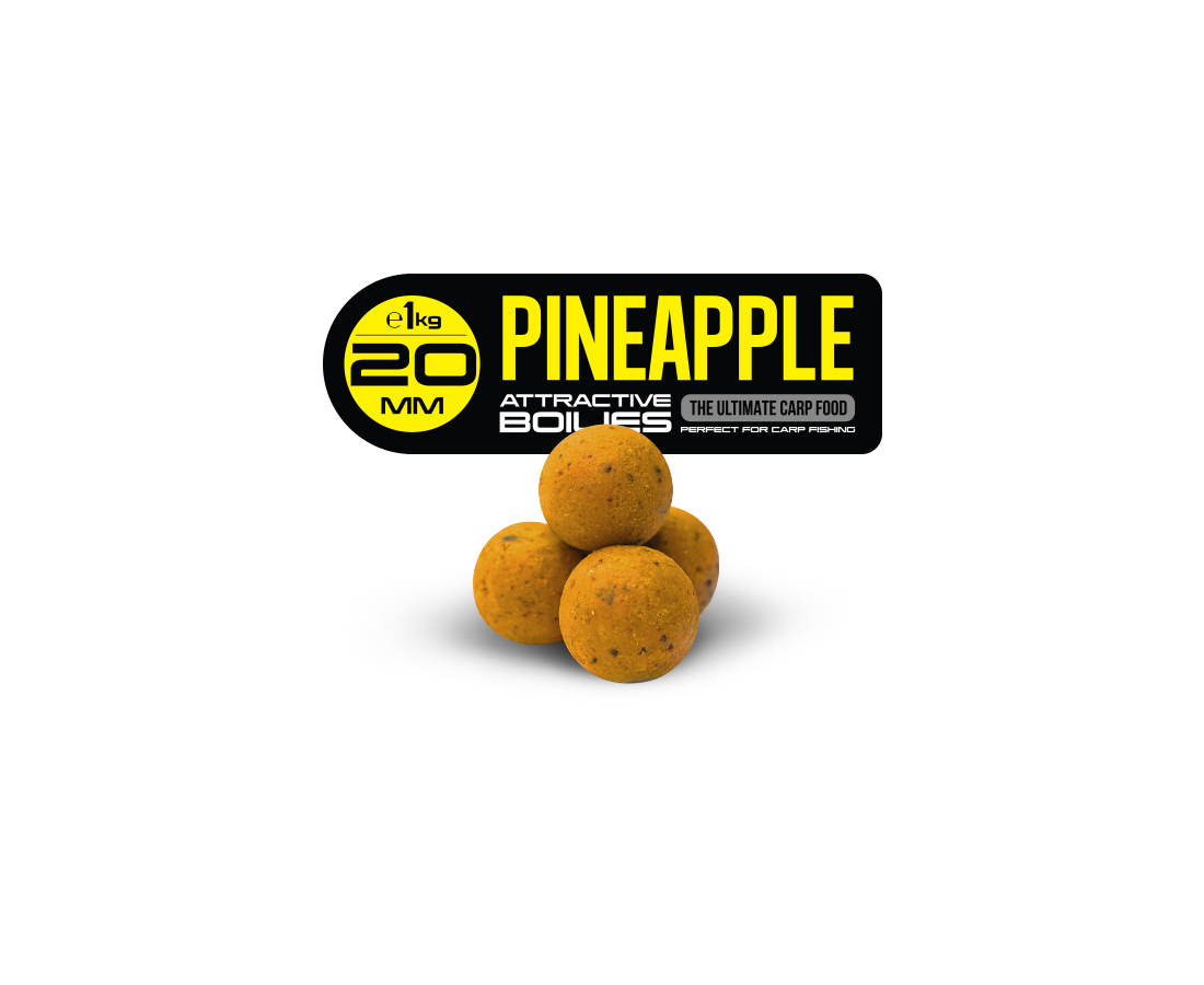Бойлы вареные FFEM  Super Jam Boilies Pineapple 20 мм 1 кг  купить,NaN