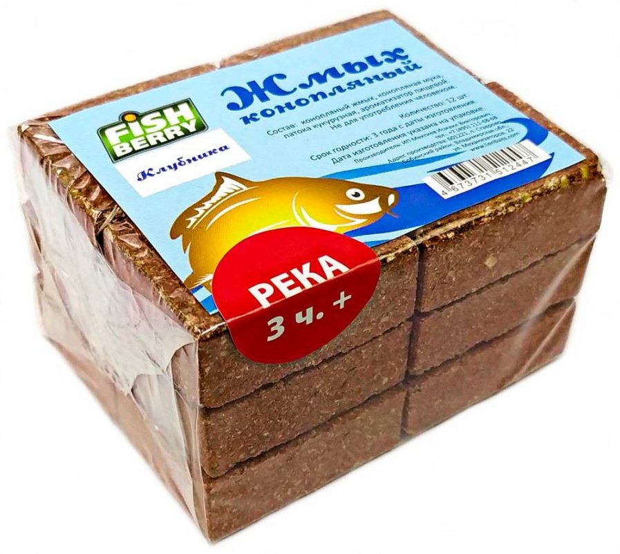 Прикормка Fish Berry FBGK-032 клубника 0.33 кг купить,NaN