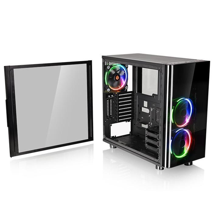 Корпус Thermaltake View 31 TG RGB CA-1H8-00M1WN-01 черный - ForteMarket Корпус Thermaltake View 31 TG RGB CA-1H8-00M1WN-01 черный купить,0