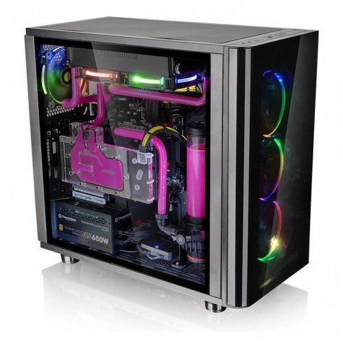 Корпус Thermaltake View 31 TG RGB CA-1H8-00M1WN-01 черный - ForteMarket Корпус Thermaltake View 31 TG RGB CA-1H8-00M1WN-01 черный купить,0