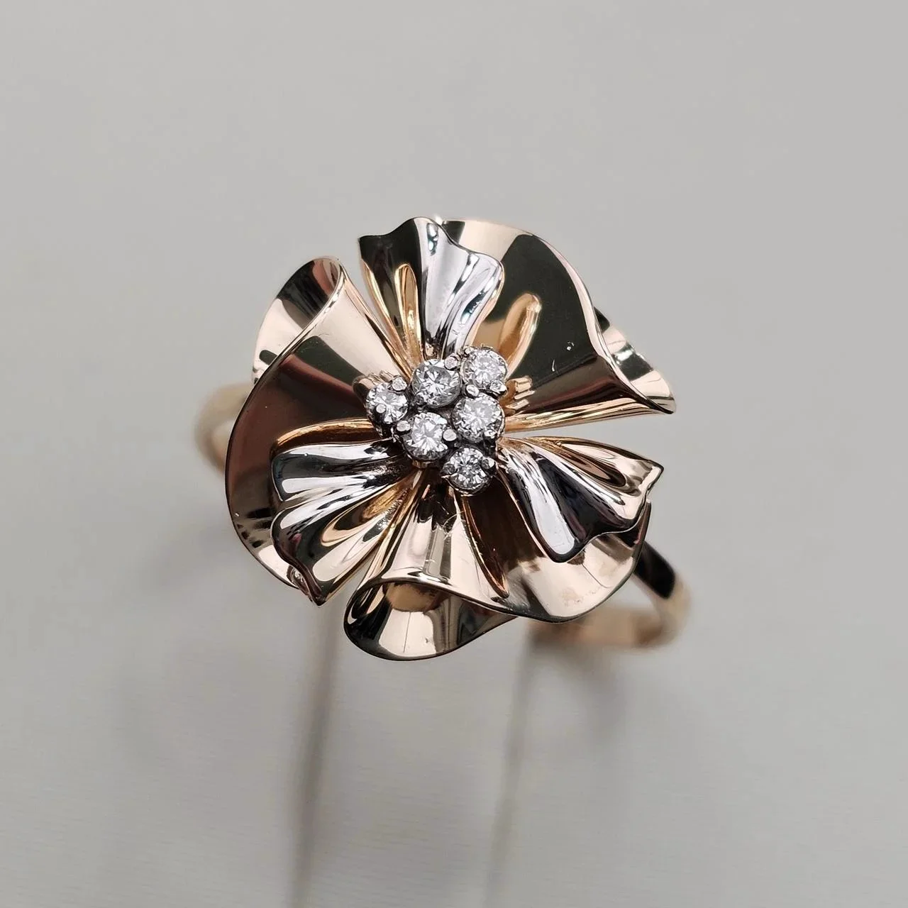 Кольцо Deimantas 116305788 0.078Сt SI1/J  VG 18р купить,NaN