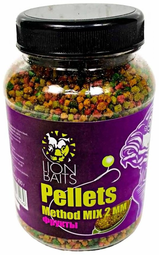 Прикормка Lion Baits LBPM-0152 фрукты 0.3 кг купить,NaN