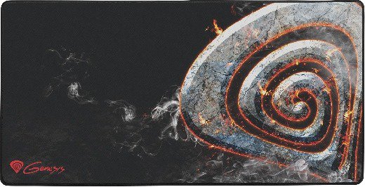 Коврик для мыши Genesis Carbon 500 Maxi Lava черный