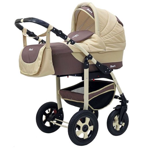 Коляска 2в1 Bart Plast Bari 03 Brown/Beige купить,NaN