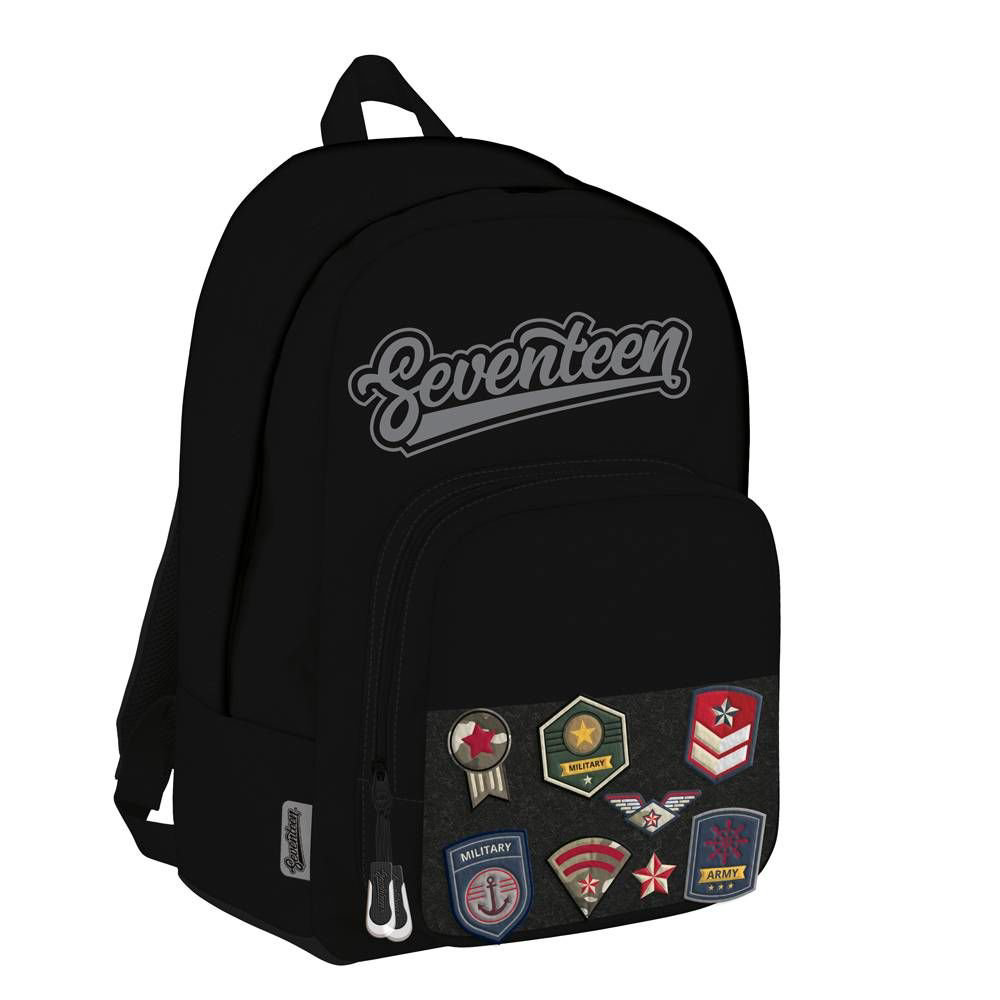 Рюкзак Seventeen 40 х 29,5 х 14,5см черный купить,NaN
