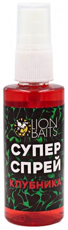 Прикормка Lion Baits LBSUP-005 КЛУБНИКА 0.07 кг купить,NaN