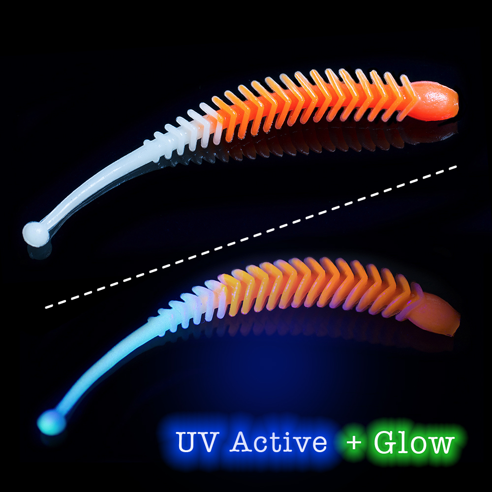 Приманка силиконовая Trout Baits Jara Boxter Fat 80 Сыр 527 UV Activ  купить,NaN