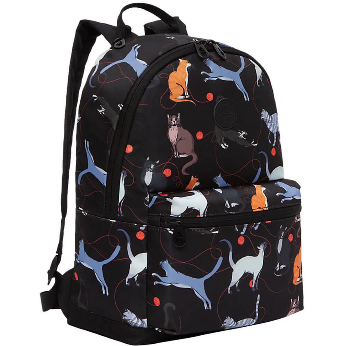  Рюкзак Grizzly  Кошки RXL-123-9 черный купить,NaN