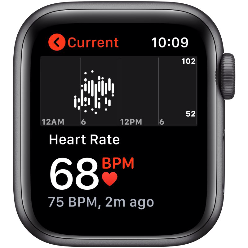 Смарт-часы Apple Watch Series SE 40mm Sport Band MYDP2 Black-Space Gray купить,NaN