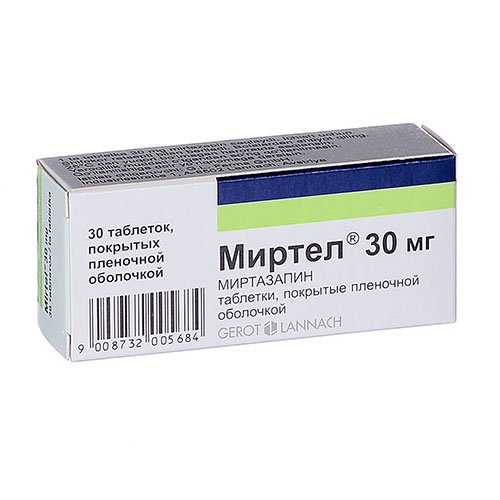Lannacher Heilmittel Ges.m.b.H. Миртел 30мг 30шт таблетки