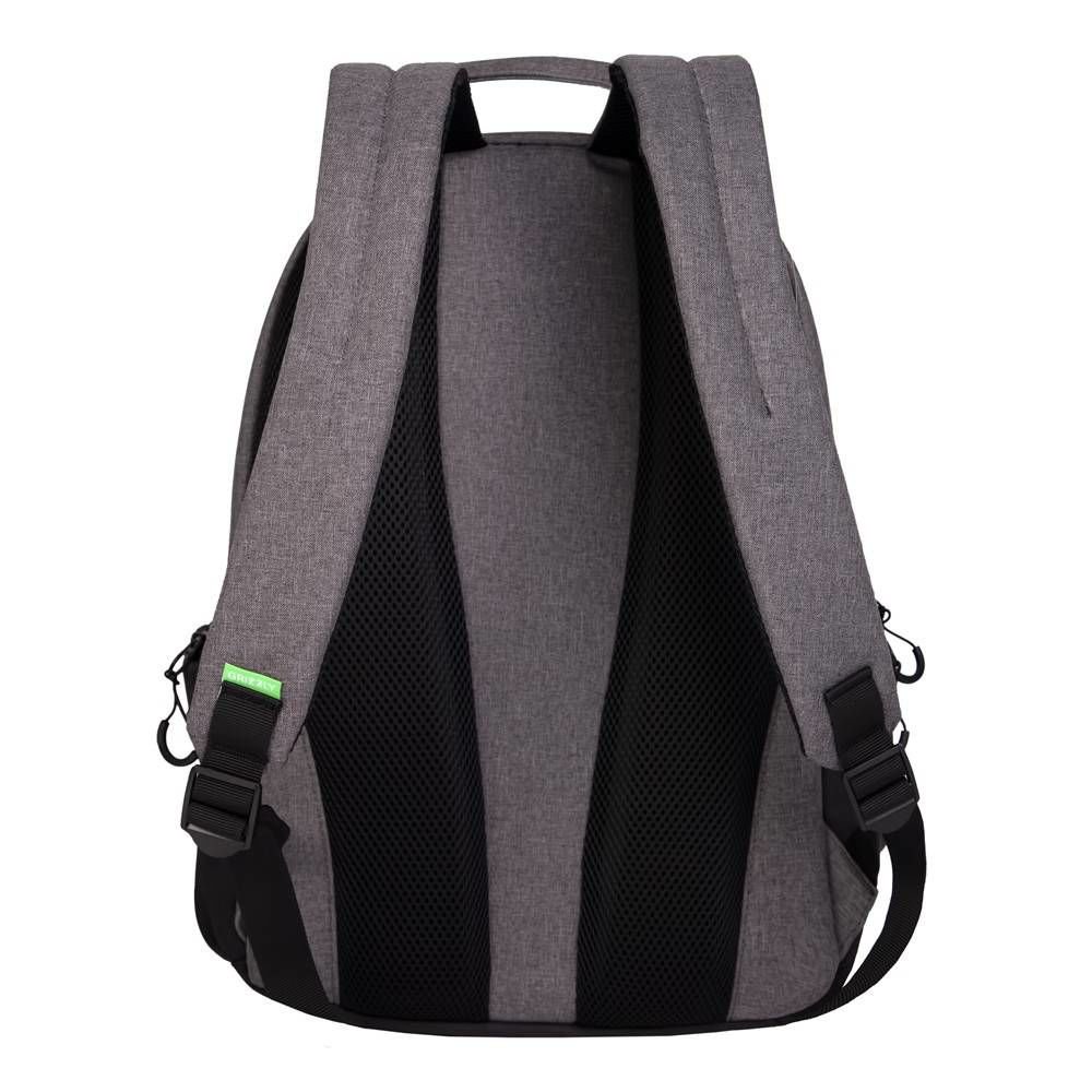  Рюкзак Grizzly Город 30х42х22см черно-салатовый купить,NaN