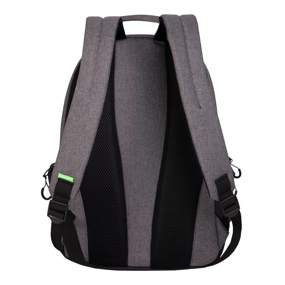  Рюкзак Grizzly Город 30х42х22см черно-салатовый купить,NaN