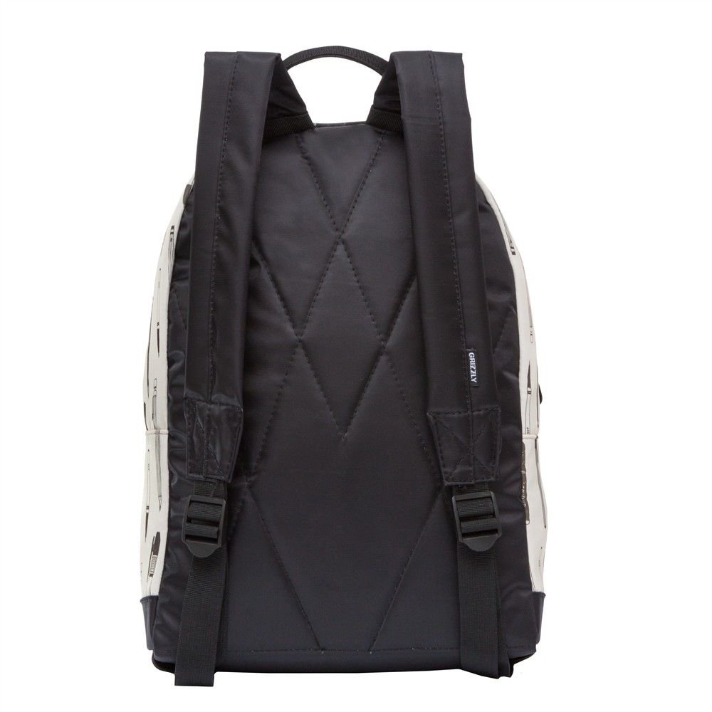  Рюкзак Grizzly Ручки 26х38х12см белый купить,NaN