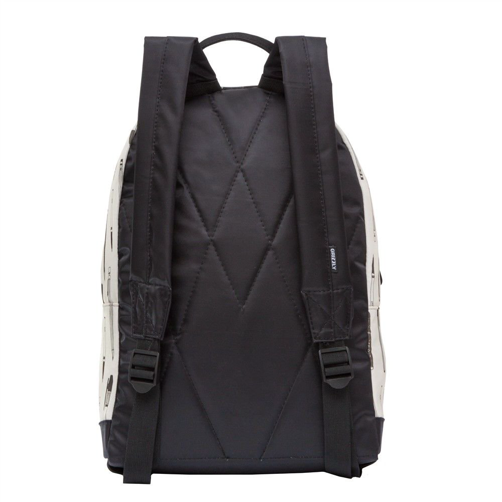  Рюкзак Grizzly Ручки 26х38х12см белый купить,NaN