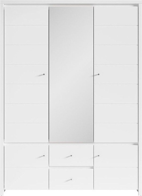 Распашной шкаф Гербор Кристина, 153.5x211х55.5 см, белый купить,NaN
