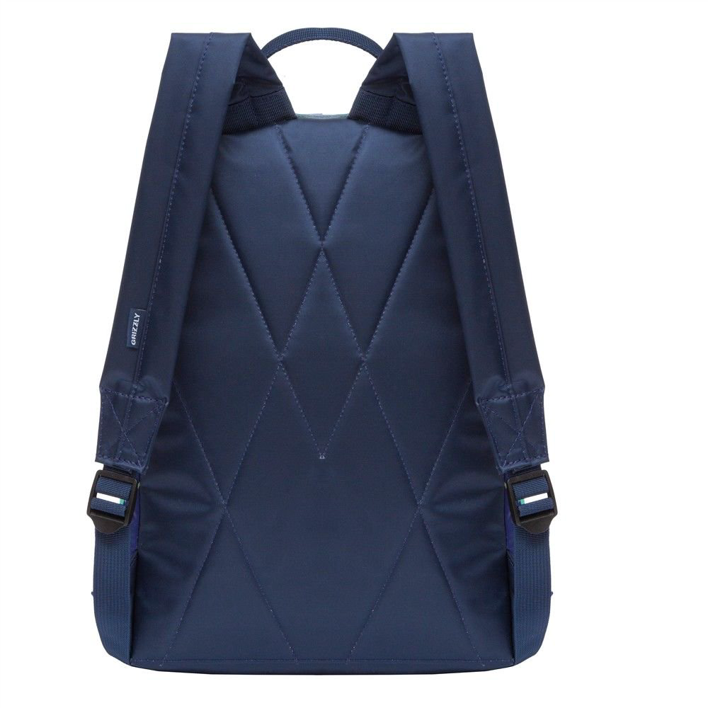  Рюкзак Grizzly Киты 26х38х12см голубой купить,NaN