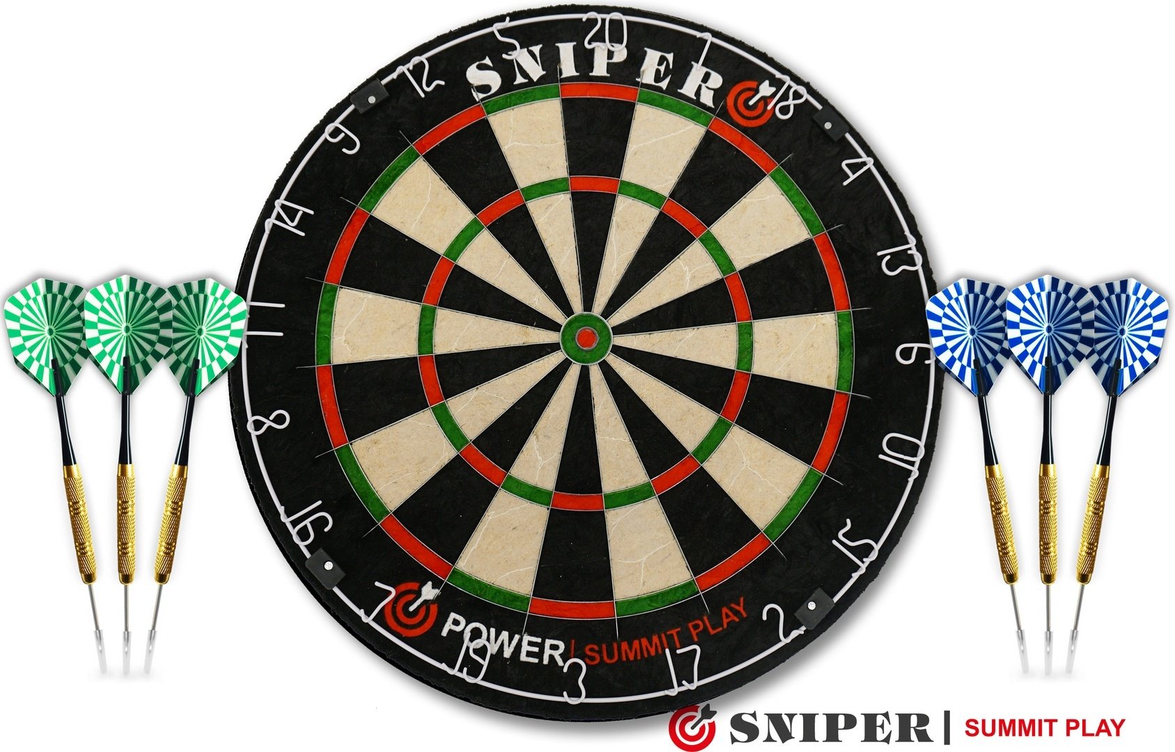 Мишень Комплект для игры в дартс SNIPER Summit Play Power SSP-18PSP