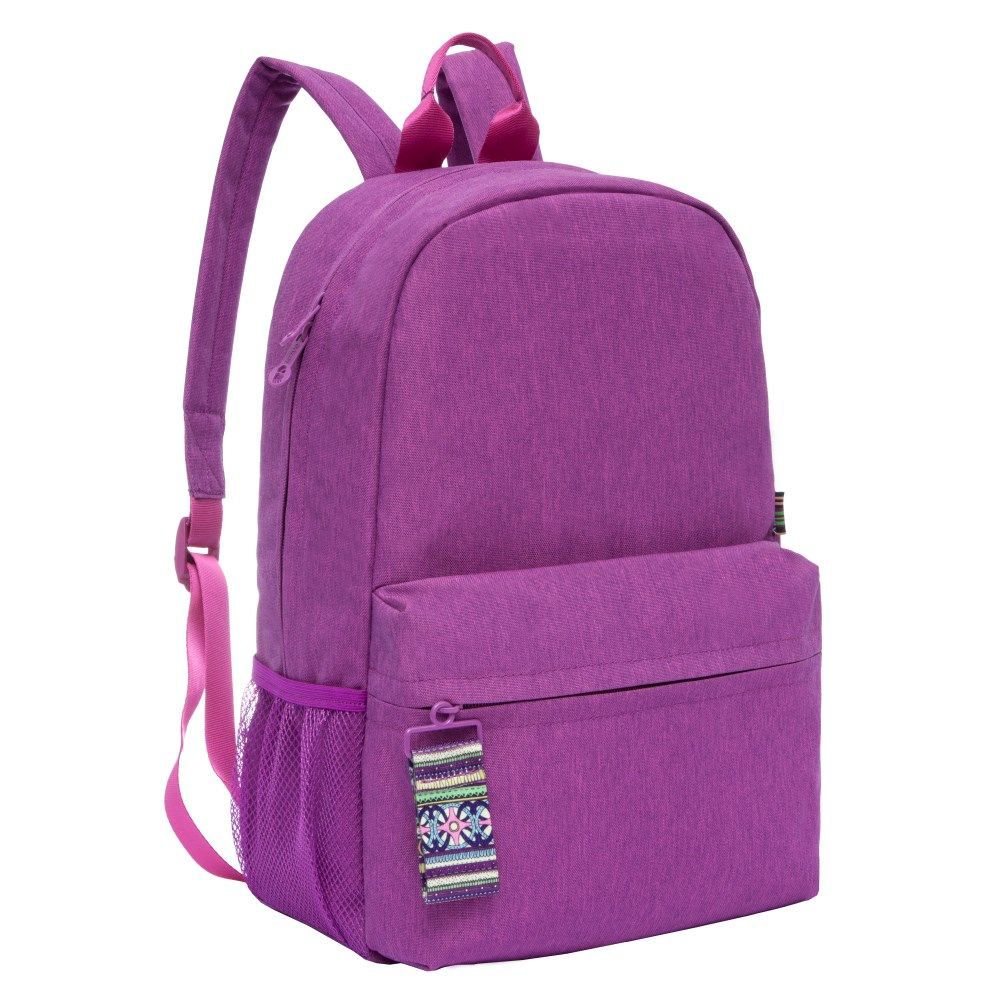 Рюкзак Grizzly 29х41х18см фиолетовый купить,NaN
