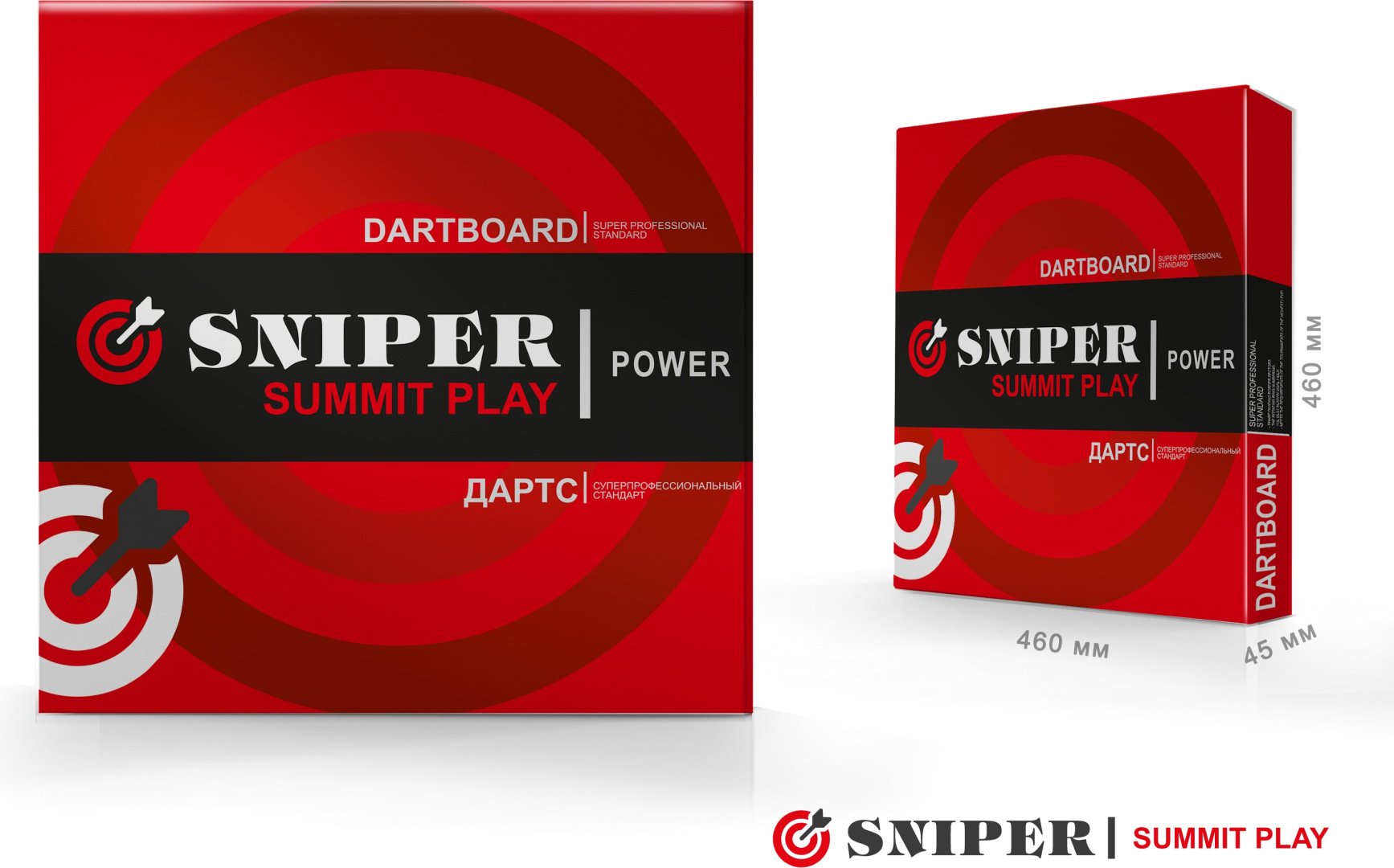 Мишень Комплект для игры в дартс SNIPER Summit Play Power SSP-18PSP