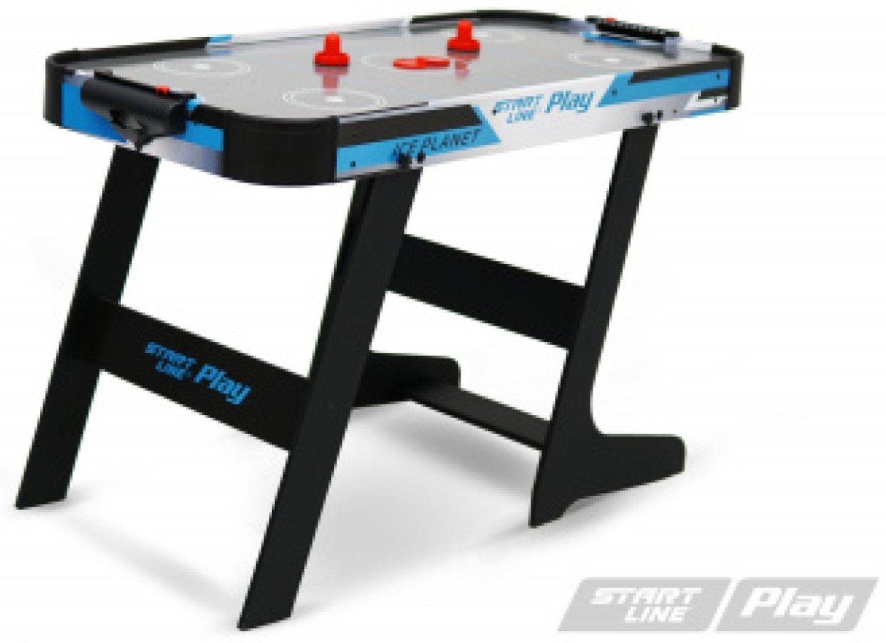 Игровой стол Start Line для аэрохоккея черный 4 фута
