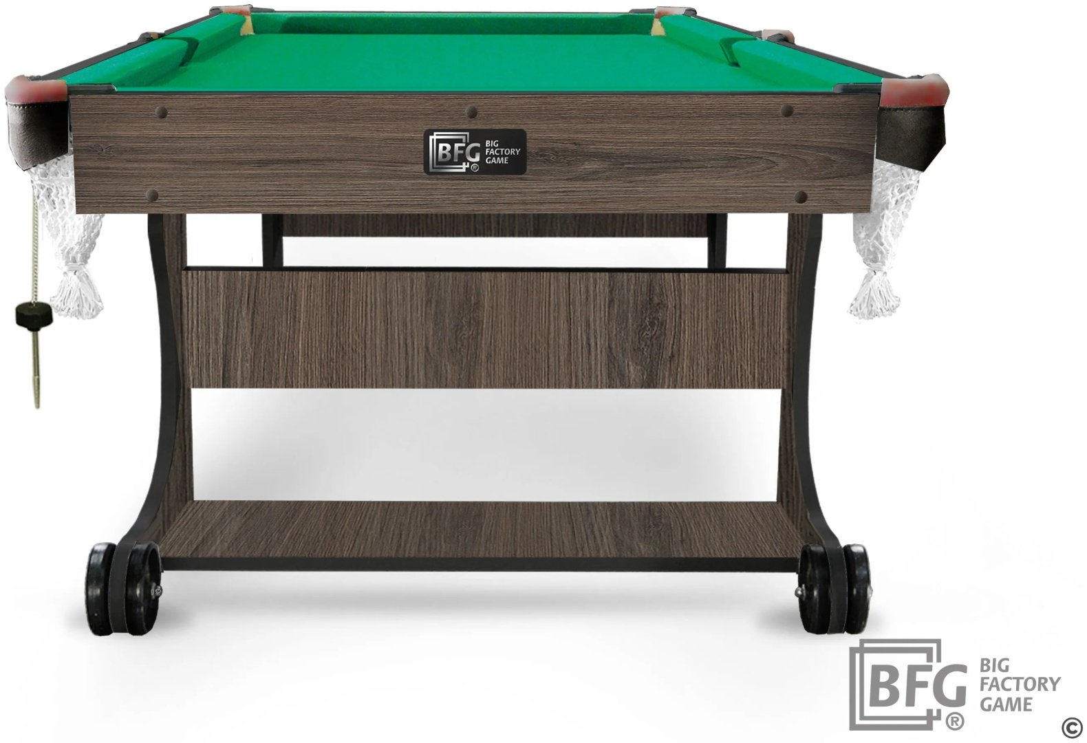 Бильярдный стол Start Billiards BFG-KLAN5 русская пирамида, американский пул, снукер 5 футов