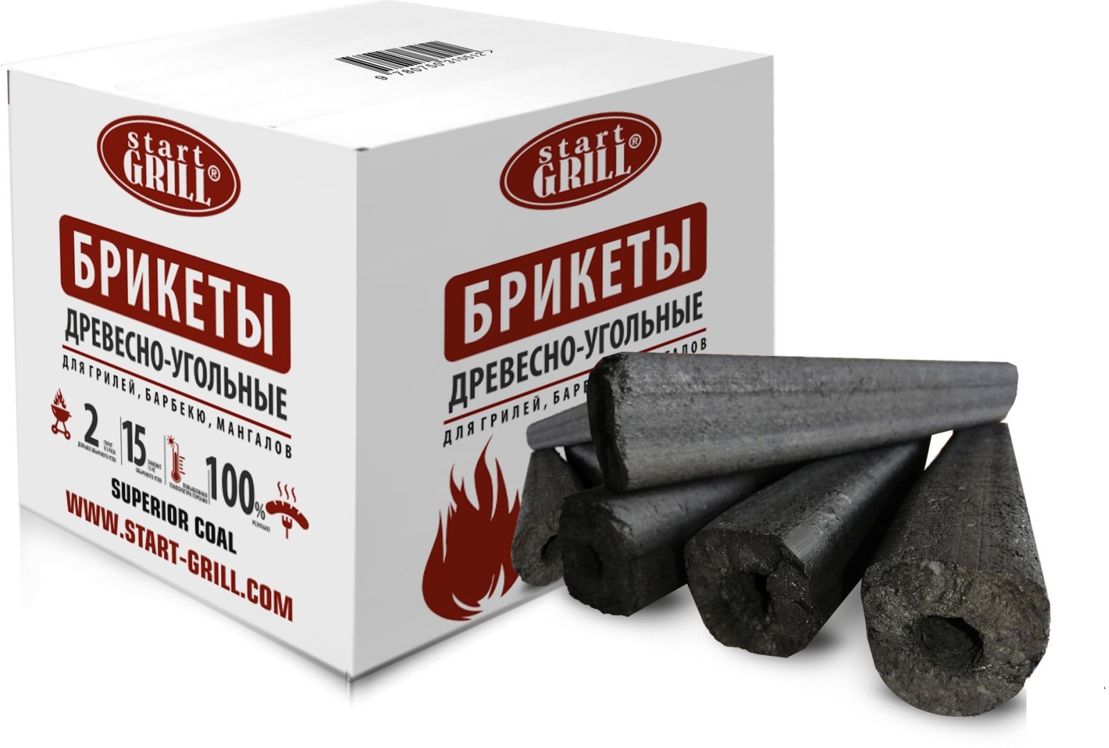 Start Grill уголь древесный SG-BRС5