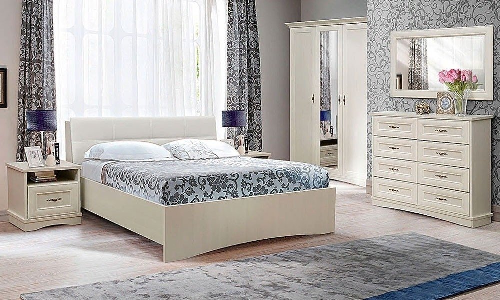 Распашной шкаф Пинскдрев Турин ПДМ П036-16, 159.6x220х64 см, белый купить,NaN