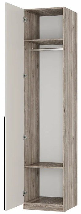 Шкаф-пенал Урбан, 50x229.3х51 см, бежевый, светло-коричневый купить,NaN