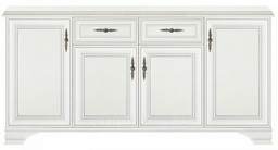 Комод Кентуки KOM4D2S, 184x44.50x90.5 см, белый