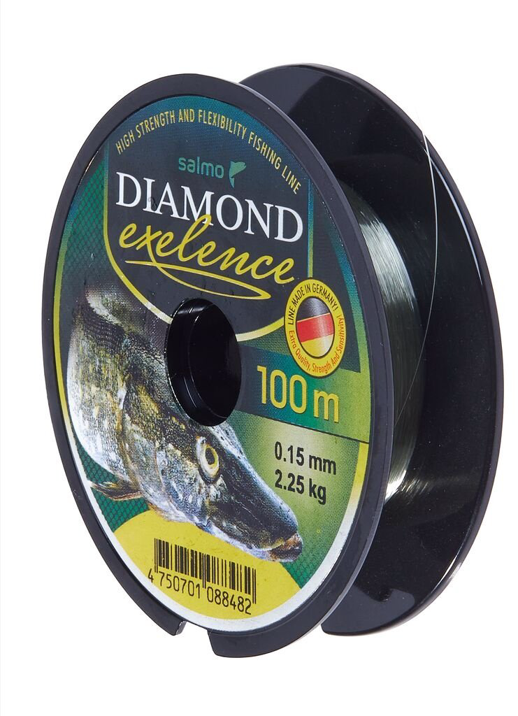 Леска Salmo монофильная 4027-035 0.35 мм зеленый купить,NaN