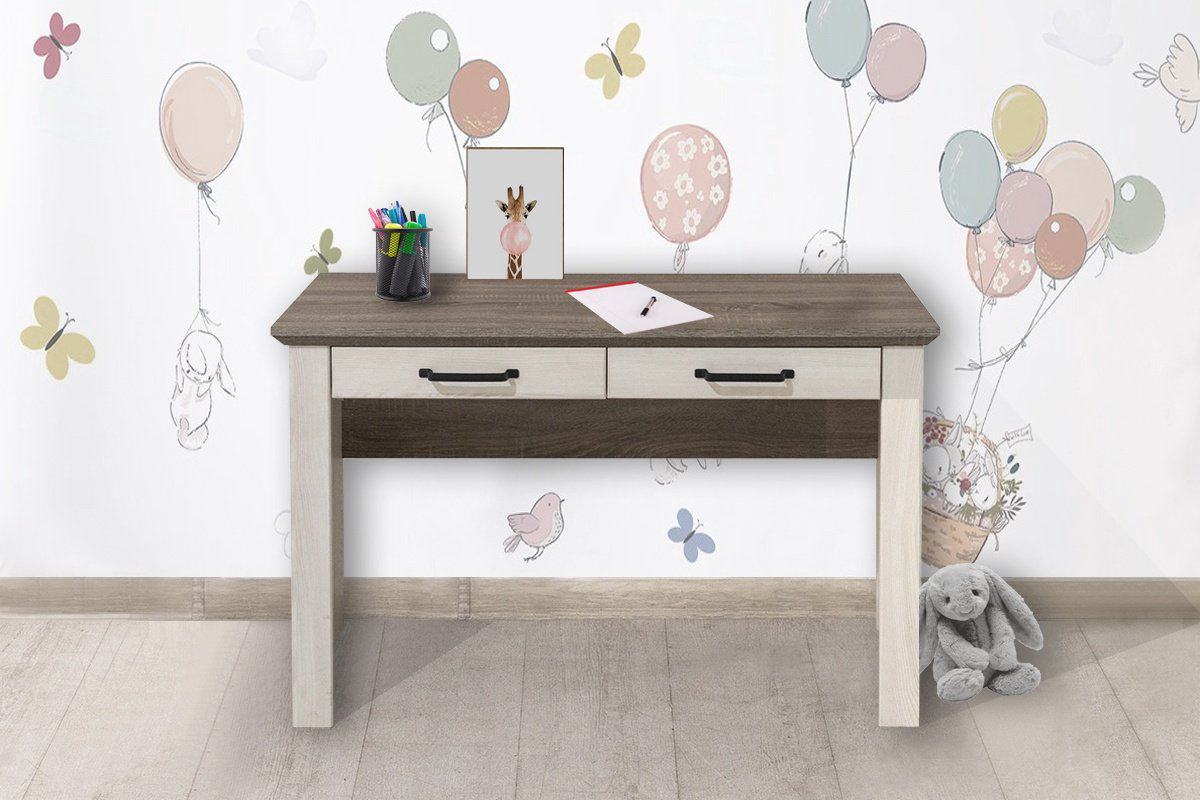BRW Брест Марсель, 00051487 парта, 110x45.5x75 см, бежевый купить,NaN