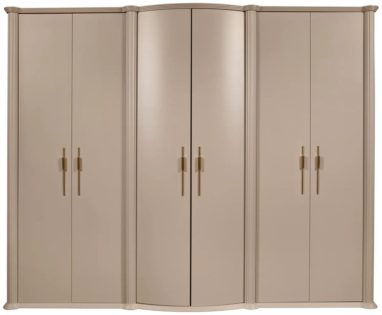Распашной шкаф СлонимМебель Моника, 280x220х72 см, коричневый купить,NaN