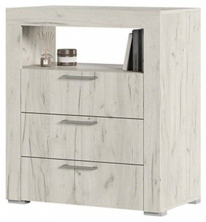 Комод Стендмебель Гранд MGC12378, 80x45x92 см, серый купить,NaN