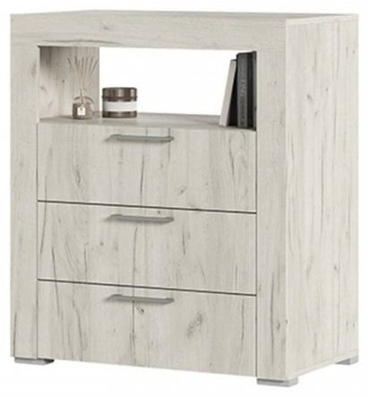 Комод Стендмебель Гранд MGC12378, 80x45x92 см, серый купить,NaN