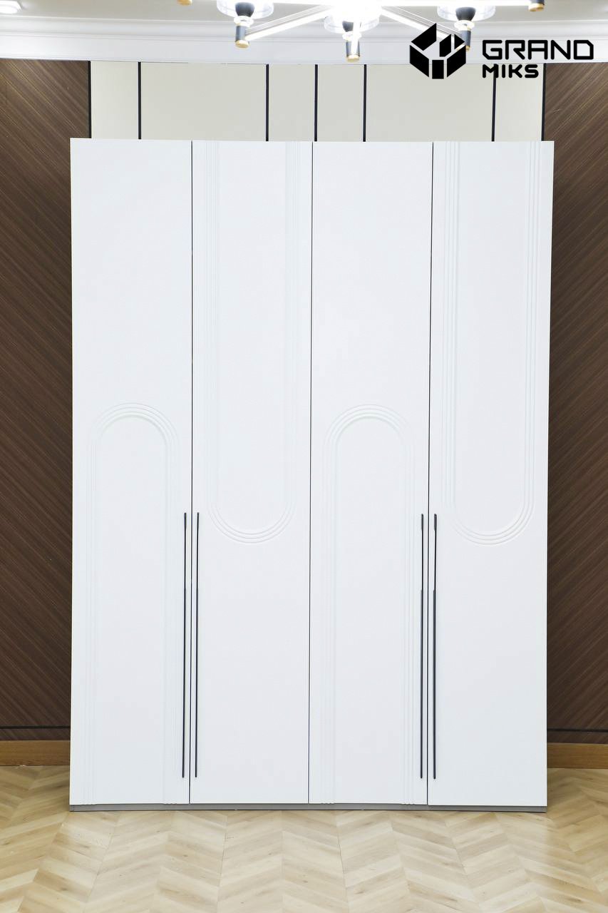 Распашной шкаф GrandMiks Веста, 180x252.5х58 см, белый купить,NaN