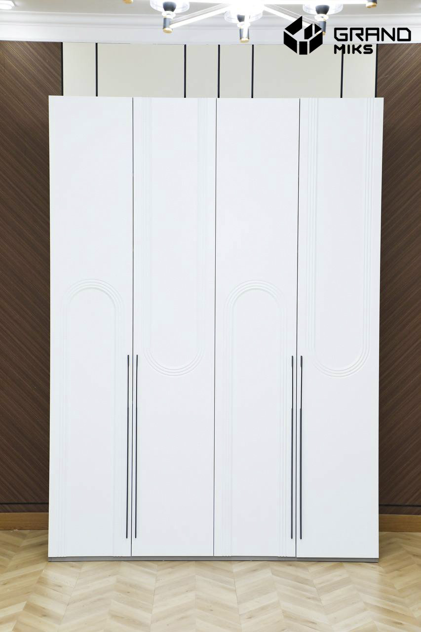 Распашной шкаф GrandMiks Веста, 180x252.5х58 см, белый купить,NaN