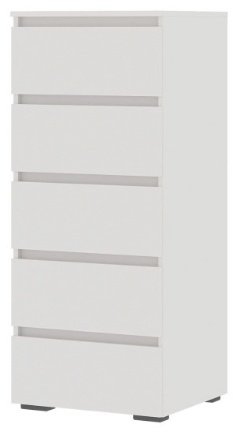 Комод Хелен КМ03, 50.20x46x118.8 см, белый купить,NaN