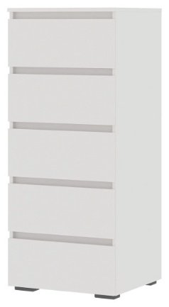 Комод Хелен КМ03, 50.20x46x118.8 см, белый купить,NaN