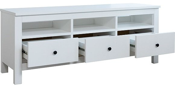 ТВ-тумба напольная Пинскдрев Нортон, 147.7x59.8x46.5 см, белый купить,NaN
