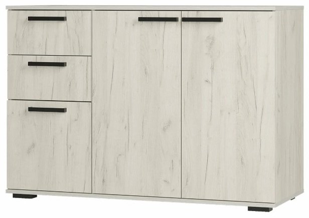 Комод BTS Стандарт 3, 120x46x82.8 см, светло серый купить,NaN