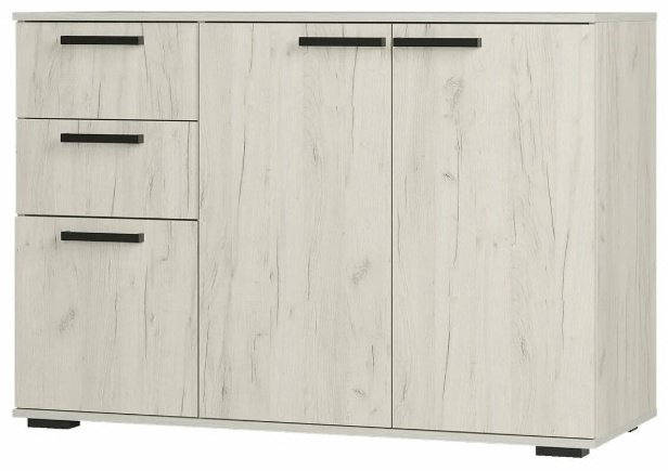 Комод BTS Стандарт 3, 120x46x82.8 см, светло серый купить,NaN