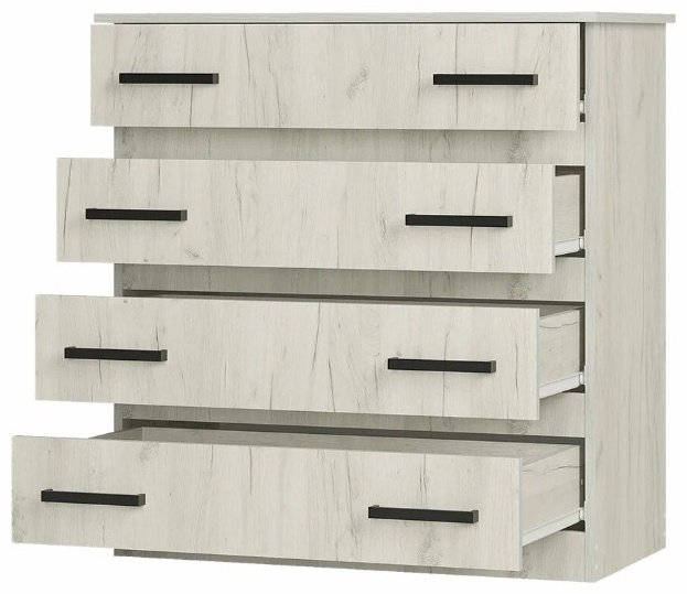 Комод BTS Стандарт 6, 88x46x91 см, светло серый купить,NaN