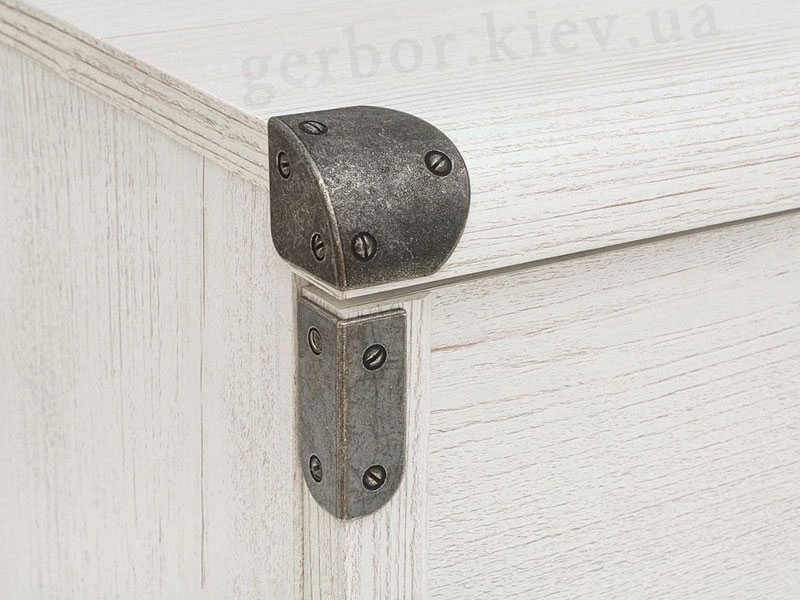 Комод Гербор Индиана, 80x40x87 см, белый купить,NaN