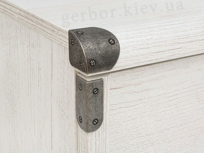 Комод Гербор Индиана, 80x40x87 см, белый купить,NaN
