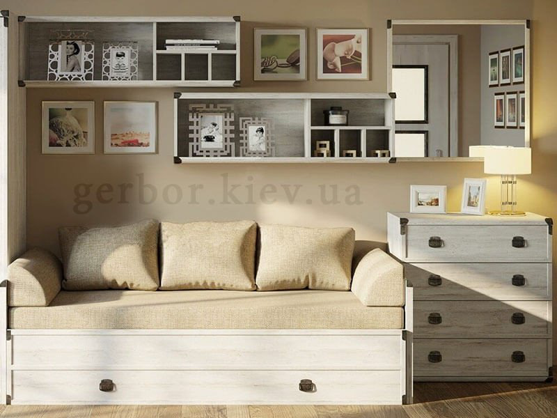 Комод Гербор Индиана, 80x40x87 см, белый купить,NaN